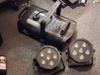 DEFECT Partij. ADJ VF1600 Rookmachine + 2x Beamz UV Parren, Ophalen, Gebruikt, Rookmachine