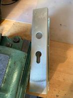 Set zware aluminium deurschilden. 3 sterren SK6, Ophalen of Verzenden, Zo goed als nieuw, Overige materialen, Slot