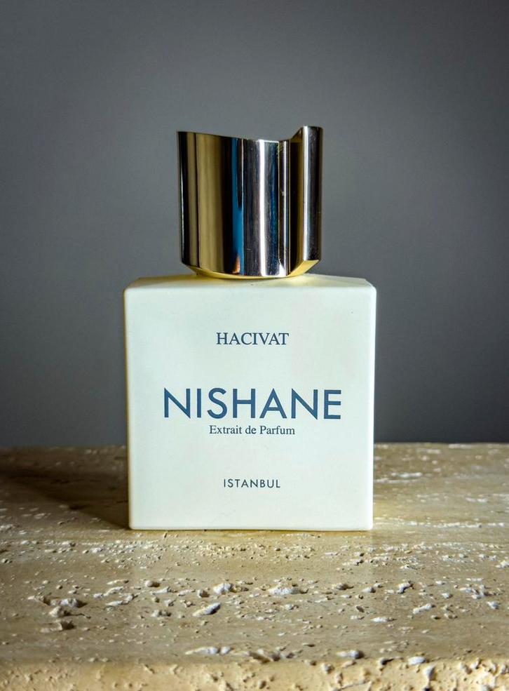 Nishane Hacivat - samples, Sieraden, Tassen en Uiterlijk, Uiterlijk | Parfum, Zo goed als nieuw, Verzenden