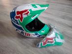 Zo goed als nieuwe fox v1 crosshelm extra klep maat s, Motoren, Ophalen of Verzenden, Tweedehands, Offroadhelm, Overige merken