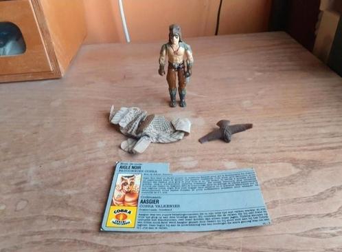 Gi joe gijoe raptor figuur falcon cape 80s vintage, Kinderen en Baby's, Speelgoed | Actiefiguren, Gebruikt, Ophalen of Verzenden