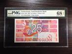 Bankbiljet Nederland 25 Gulden 1989 PMG68, Los biljet, Ophalen of Verzenden