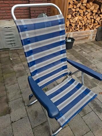 2x Aluminium stoel Inklapbaar beschikbaar voor biedingen
