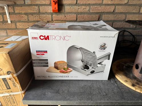 Clatronic MA 3585 - Metalen allessnijder, Witgoed en Apparatuur, Overige Witgoed en Apparatuur, Zo goed als nieuw, Ophalen of Verzenden