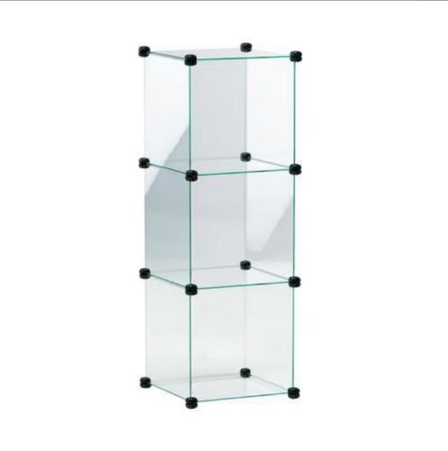 DIY expositie kubus vitrine systeem, Huis en Inrichting, Kasten | Vitrinekasten, Gebruikt, Minder dan 100 cm, Minder dan 50 cm