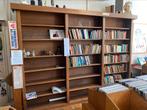 Grote, eikenhouten boekenkast, Huis en Inrichting, Kasten | Boekenkasten, Ophalen, 200 cm of meer, 50 tot 100 cm, Zo goed als nieuw