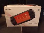 PSP - incl. kabel, spel en geheugenkaart. (PSP-E1000), Ophalen of Verzenden, Zo goed als nieuw, Zwart, PSP