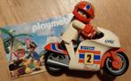 Playmobil motor+motorrijder model 3303, Kinderen en Baby's, Speelgoed | Playmobil, Ophalen of Verzenden, Gebruikt, Complete set