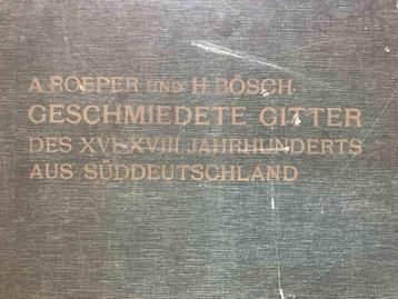 Map smeedijzeren hekken uit 17e en 18e eeuw beschikbaar voor biedingen