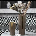 Set van Twee luxe vazen- nieuw in doos, Ophalen of Verzenden, Zo goed als nieuw, Overige kleuren, Minder dan 50 cm