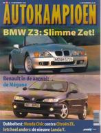 Autokampioen 24 1995 : BMW Z3 - Renault Megane - Kia Sephia, Gelezen, Algemeen, Ophalen of Verzenden, Autokampioen