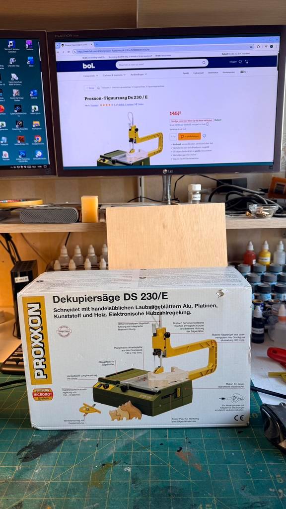 Proxxon figuurzaag Ds 230/e, Hobby en Vrije tijd, Modelbouw | Overige, Nieuw, Ophalen of Verzenden