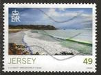 Jersey 55 strand, Postzegels en Munten, Postzegels | Europa | UK, Verzenden, Gestempeld