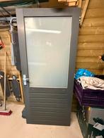Deur met toebehoren (exclusief cilinderslot), Doe-het-zelf en Verbouw, Ophalen, Gebruikt, 80 tot 100 cm, Buitendeur