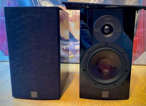 DALI Rubikore 2 set, Audio, Tv en Foto, Luidsprekers, Zo goed als nieuw, Front, Rear of Stereo speakers, 120 watt of meer, Overige merken