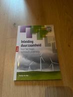Inleiding duurzaamheid - Matthijs de Jong, Ophalen of Verzenden, Beta, Zo goed als nieuw, HBO