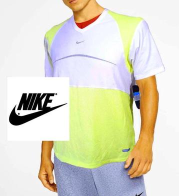 NIKE DRI FIT‍️🤾‍♂️ sports top wit geel mt M NIEUW!! beschikbaar voor biedingen