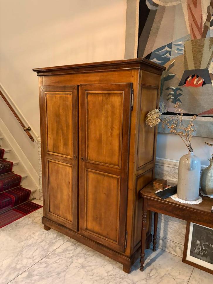 Antieke Houten Kast met Planken, Antiek en Kunst, Antiek | Meubels | Kasten, Ophalen