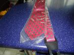 stropdas nieuwe stropdas rood met grijs motief, Ophalen of Verzenden, Nieuw, Rood, Met patroon