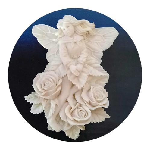 3x ELFJES BLOEMENELFJES FANTASY voor €10 WANDDECORATIE, Verzamelen, Beelden en Beeldjes, Nieuw, Fantasy, Ophalen of Verzenden