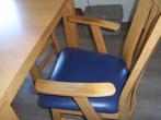 Eettafel en stoelen, Huis en Inrichting, Ophalen, Gebruikt, 50 tot 100 cm, Vijf personen of meer