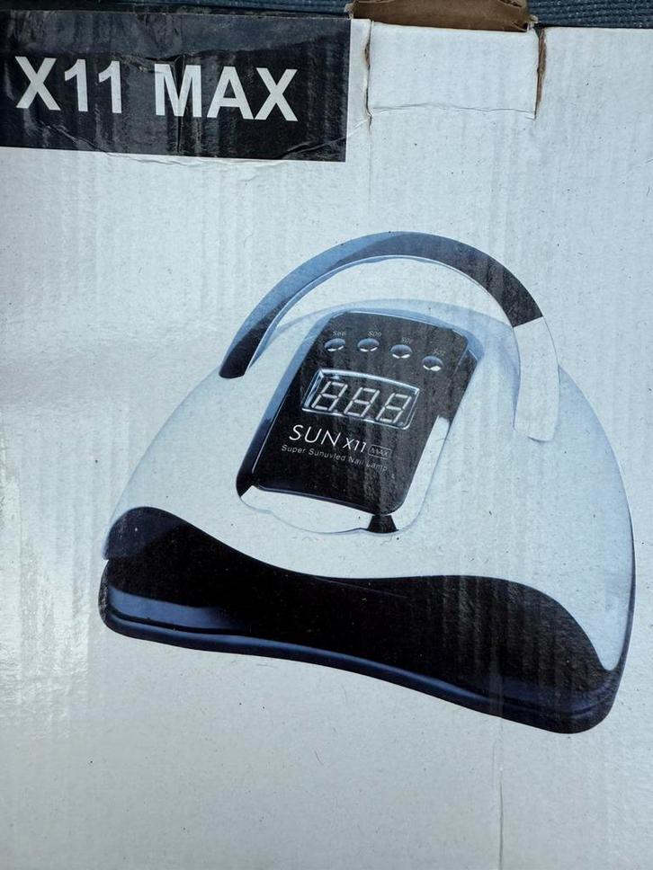 SUN X11 Max UV/LED Nagellamp – Dubbele Lichtbron, 45–66 LEDs, Witgoed en Apparatuur, Persoonlijke-verzorgingsapparatuur, Nieuw