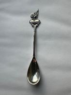 Verzilverd Twente spinnewiel lepeltje lepel theelepeltje 90., Ophalen of Verzenden