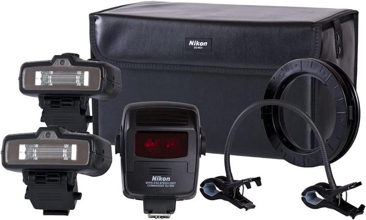 Nikon R1C1 flitser kit occasion, Audio, Tv en Foto, Fotografie | Flitsers, Zo goed als nieuw, Nikon, Ophalen of Verzenden
