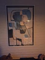 Vintage ingelijste poster Karel Appel 1951, Verzamelen, Met lijst, Ophalen of Verzenden, A1 t/m A3, Overige onderwerpen