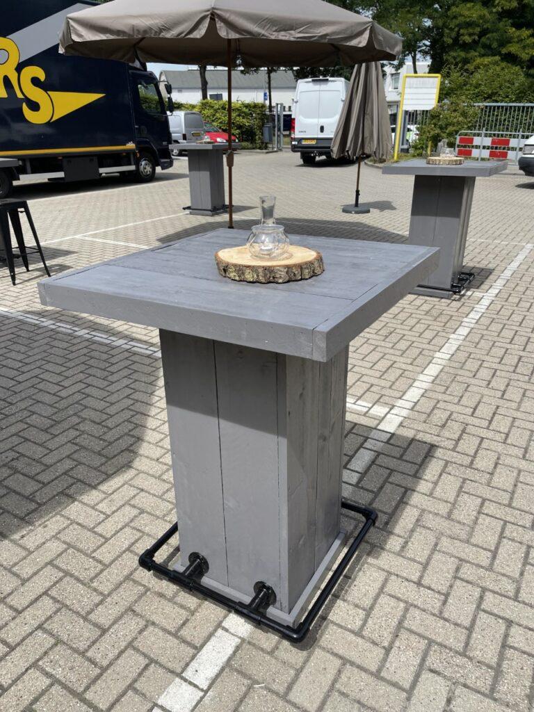 Statafel steigerhout 13 stuks te koop, Ophalen of Verzenden, Zo goed als nieuw