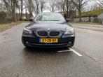 BMW 5-Serie 2.5 I 523i AUT 2007 Blauw, Auto's, Origineel Nederlands, Te koop, 5 stoelen, Benzine