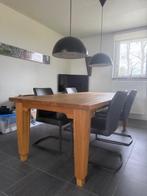 tafels, Huis en Inrichting, Tafels | Eettafels, Ophalen, 100 tot 150 cm, Eikenhout, 200 cm of meer