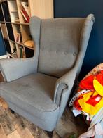 Gratis ikea strandmon oorfauteuil stoel, Huis en Inrichting, Fauteuils, Ophalen, Gebruikt, 75 tot 100 cm, Stof