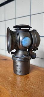 Antieke Carbid Fietslamp - 1945 - Decoratief, Ophalen of Verzenden