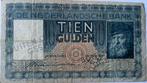 Tien gulden 1934 met buiten omloop stempel, Postzegels en Munten, Bankbiljetten | Nederland, Ophalen of Verzenden, 10 gulden, Los biljet