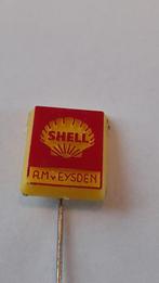 Shell Speldje A.M. v. Eysden, Verzamelen, Speldjes, Pins en Buttons, Ophalen of Verzenden, Gebruikt, Merk, Speldje of Pin
