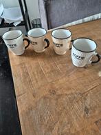 4 koffiemokjes 8 cm hoog, Huis en Inrichting, Keuken | Servies, Ophalen of Verzenden, Zo goed als nieuw, Overige stijlen, Kop(pen) en/of Schotel(s)