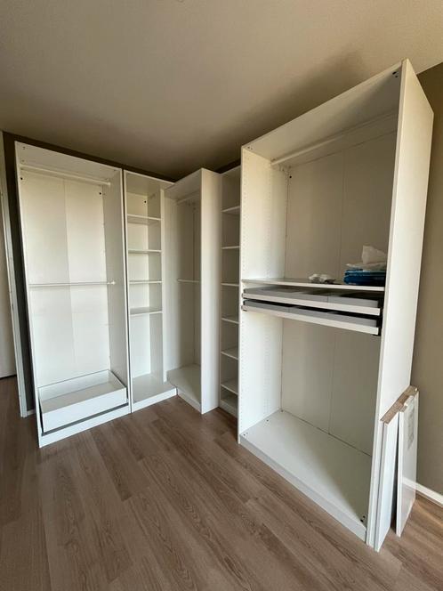 PAX kledingkasten | IKEA | wit, Huis en Inrichting, Kasten | Kledingkasten, Gebruikt, 200 cm of meer, 50 tot 100 cm, 50 tot 75 cm