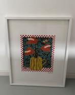 Yayoi Kusama litho print gesigneerd pompoen, Ophalen
