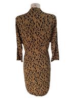 MbyM jurk L, Zwart, Ophalen of Verzenden, Zo goed als nieuw, Onder de knie