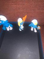 3 Smurfen Beeldjes, Verzamelen, Smurfen, Ophalen of Verzenden, Gebruikt, Verschillende Smurfen, Poppetje, Figuurtje of Knuffel