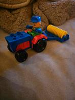 LEGO DUPLO tractor met wals en boer, Ophalen of Verzenden, Zo goed als nieuw