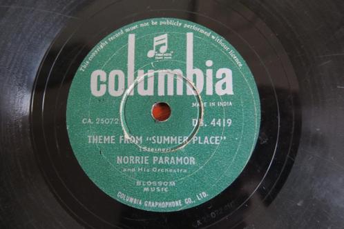 Norrie Paramor Theme from "summer place" 78 toeren 78rpm, Cd's en Dvd's, Vinyl Singles, Gebruikt, Overige typen, Filmmuziek en Soundtracks