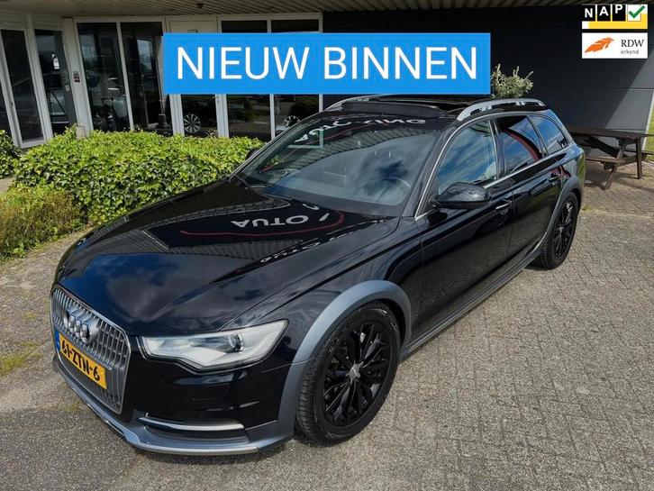 Audi A6 Allroad Quattro 313PK BiTDI KEYLESS/PANO/CAM, Auto's, Audi, Particulier, Te koop, A6, 4x4, ABS, Achteruitrijcamera, Airbags