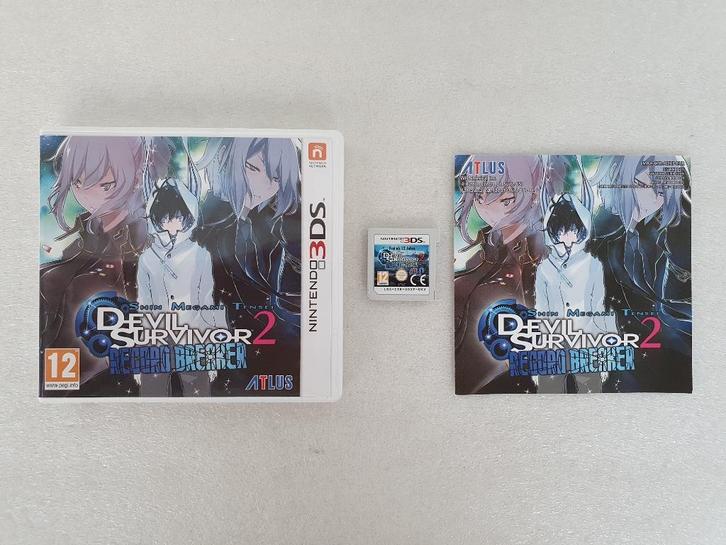 Nintendo 3DS: Devil Survivor 2 - Record Breaker, Spelcomputers en Games, Games | Nintendo 2DS en 3DS, Gebruikt, Avontuur en Actie