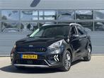 KIA NIRO 1.6 GDI HYBRID DYNAMICLINE I ADAPTIVE CRUISE CONTRO, Leder en Stof, Zwart, Origineel Nederlands, Bedrijf