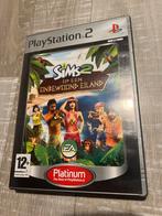 De Sims 2: Op een Onbewoond Eiland - PS2, Spelcomputers en Games, Games | Sony PlayStation 2, Gebruikt, 1 speler, Ophalen of Verzenden