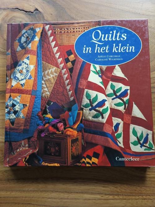 Quilts in het klein, Boeken, Hobby en Vrije tijd, Zo goed als nieuw, Borduren en Naaien, Ophalen of Verzenden