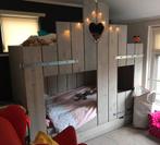 Superleuk bedstee (stapel)bed van steigerhout, Ophalen, Gebruikt, Hoogslaper