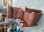 Sta op stoel, Huis en Inrichting, Stoelen, Ophalen, Gebruikt, Bruin, Leer